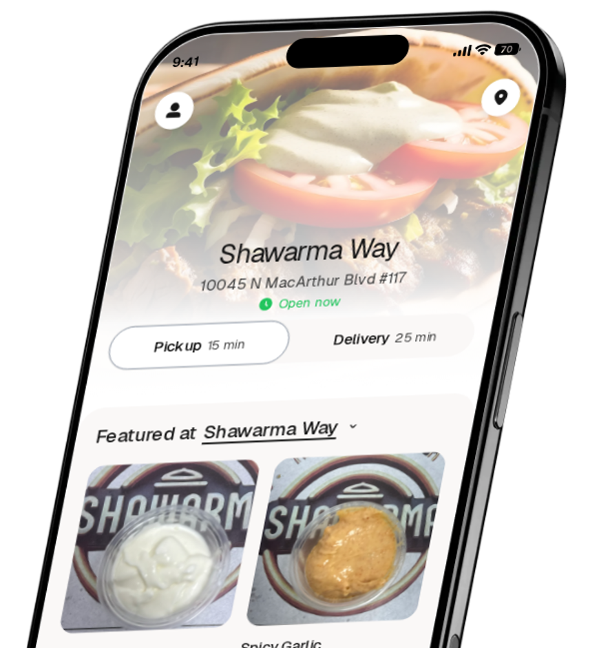 Shawarma Way app preview