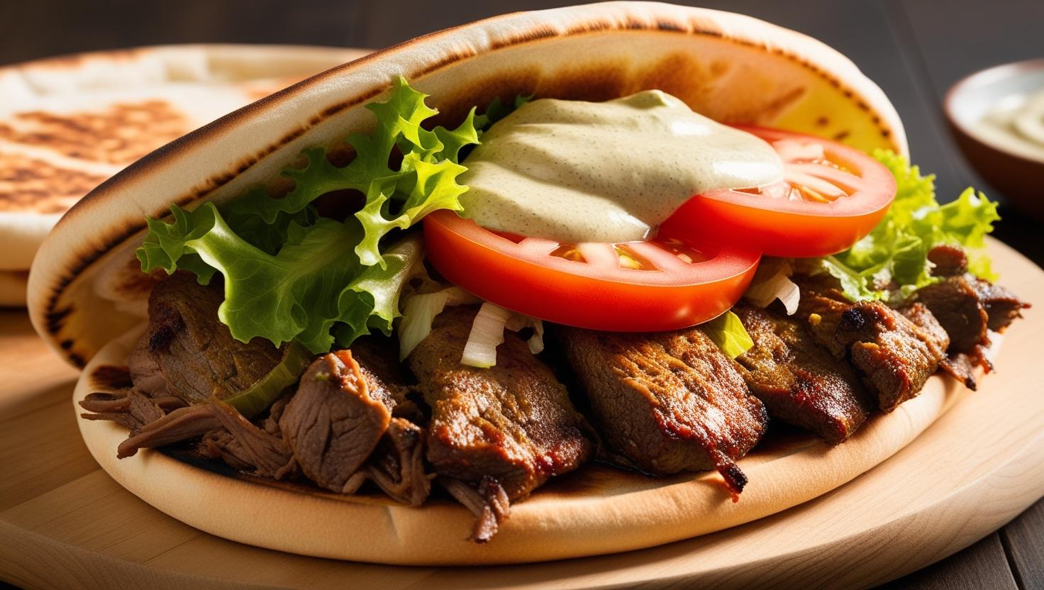 Chicken Wrap Close-up